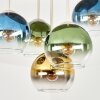 Koyoto 5-light ceiling light, globe ceiling lamp with E14 sockets, Ø 45 cm