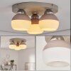 Eloria 3-light ceiling light, globe flush mount ceiling lamp for E27 bulbs