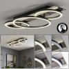 Kordex LED ceiling light, modern ring ceiling light for living and dining rooms