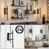 Kiron LED wall light set of 2, linear wall light for living room and hallway