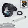 Opatija adjustable wall light with switch, swivel wall lamp for reading