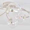 Chehalis globe ceiling light, 6-light G9 flush mount, 58 cm diameter