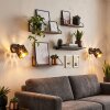 Alsen wall light set of 2, wall lamp with symmetrical slots, swivel head