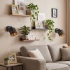 Alsen adjustable wall spotlight set of 2 with cut-out shade, E14, rotatable head