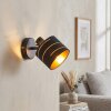 Alsen adjustable wall light with symmetrical slits and E14 socket, swivelling head