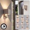 Tamarin LED outdoor wall light with motion sensor for front door and garden