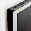 Axion LED wall light, modern rectangular wall lamp set of 2 with remote control
