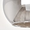 Koyoto globe ceiling light, 4-light E14 for dining room and living room, retro
