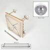 Gastor ceiling light with globe shades, 5-light E14 fixture, ø 39 cm