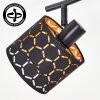 Alsen 2-light rotating ceiling spotlight with geometric cylinder shades, E14
