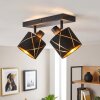 Opatija 2-Light Ceiling Spotlight with Rotating Geometric Shades for Living Room