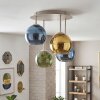 Koyoto 4-light globe ceiling light, round ceiling lamp, Ø 38 cm, retro