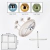 Koyoto 4-light globe ceiling light, round ceiling lamp, Ø 38 cm, retro