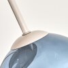 Koyoto 4-light globe ceiling light, round ceiling lamp, Ø 38 cm, retro