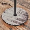 Hora industrial floor lamp, 2-light reading floor lamp, 162 cm, vintage style