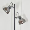 Hora industrial floor lamp, 2-light reading floor lamp, 162 cm, vintage style