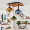 Koyoto 4-light ceiling light with globe shades for dining room and living room