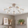 Gastor 7-light ceiling light, round globe ceiling lamp, E14, 82 cm diameter
