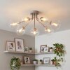 Gastor 7-light ceiling light, round globe ceiling lamp, E14, 82 cm diameter