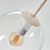 Gastor 7-light ceiling light, round globe ceiling lamp, E14, 82 cm diameter