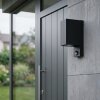 Kingstown outdoor wall light with motion sensor, 2-light front door light