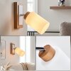 Alvorn adjustable wall light, swivel reading wall lamp with cylindrical shade