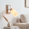 Alvorn adjustable wall light, swivel reading wall lamp with cylindrical shade