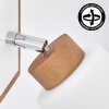 Alvorn adjustable wall light, swivel reading wall lamp with cylindrical shade