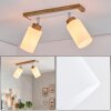 Alvorn modern 2-light ceiling spotlight with adjustable cylindrical lamp heads, E27