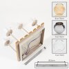 Koyoto 4-light ceiling light with globe shades for dining room and living room