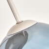 Gastor globe ceiling light, 4-light round retro ceiling lamp ø 38 cm