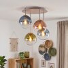 Gastor 4-light globe ceiling light, E14, Ø 38 cm, modern retro design