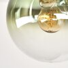 Gastor 4-light globe ceiling light, E14, Ø 38 cm, modern retro design