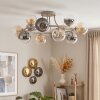Chehalis globe ceiling light, 12-light round ceiling lamp, 76 cm diameter