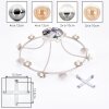 Chehalis globe ceiling light, 12-light round ceiling lamp, 76 cm diameter