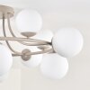 Chehalis globe ceiling light, 12-light round design, Ø 76 cm, Scandinavian