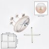 Koyoto 4-light globe ceiling light, round 38 cm, for living room and dining room