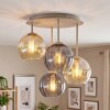 Koyoto 4-light globe ceiling light, round E14 cluster style, diameter 38 cm