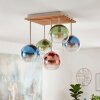 Koyoto 5-light ceiling light, globe ceiling lamp for dining room and living room