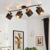Alsen ceiling spotlight, 4-light ceiling light with rotating shades, 81 cm length