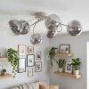 Chehalis G9 6-light globe ceiling light, Ø 64 cm, modern retro design