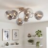 Chehalis globe ceiling light, 6-light round design, ø 64 cm, G9