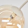 Chehalis 6-light globe ceiling light, Ø 64 cm, modern retro living room light