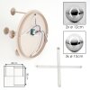 Chehalis globe ceiling light, 5-light round ceiling lamp for dining room, G9, ø 45 cm