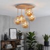 Chehalis globe ceiling light, round 5-light G9 fixture, ø 45 cm, retro style