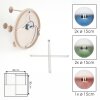 Chehalis globe ceiling light, 5-light ceiling fixture with G9 fittings, ø 45 cm
