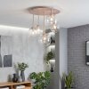 Chehalis 5-Light Ceiling Light, Round Globe Shade Design, Ø 45 cm, Modern Retro