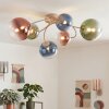 Chehalis 6-Light Globe Ceiling Light, G9 Round Ceiling Lamp Ø 64 cm