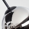 Koyoto modern retro ceiling light with 4 globe shades, E14, 35.5 cm
