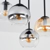 Koyoto 4-light ceiling light with globe shades for dining room and living room